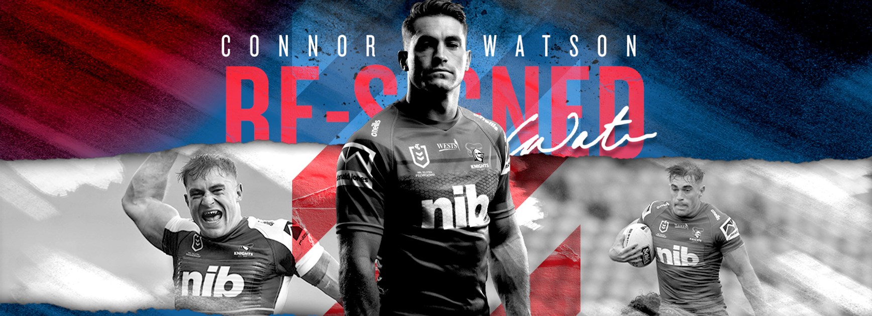 Connor Watson re-signs with the Knights
