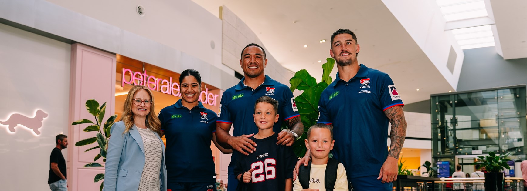 Newcastle Knights team up with Charlestown Square