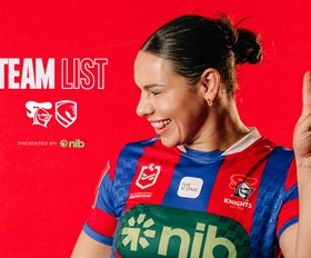 NRLW Team List | Round 4