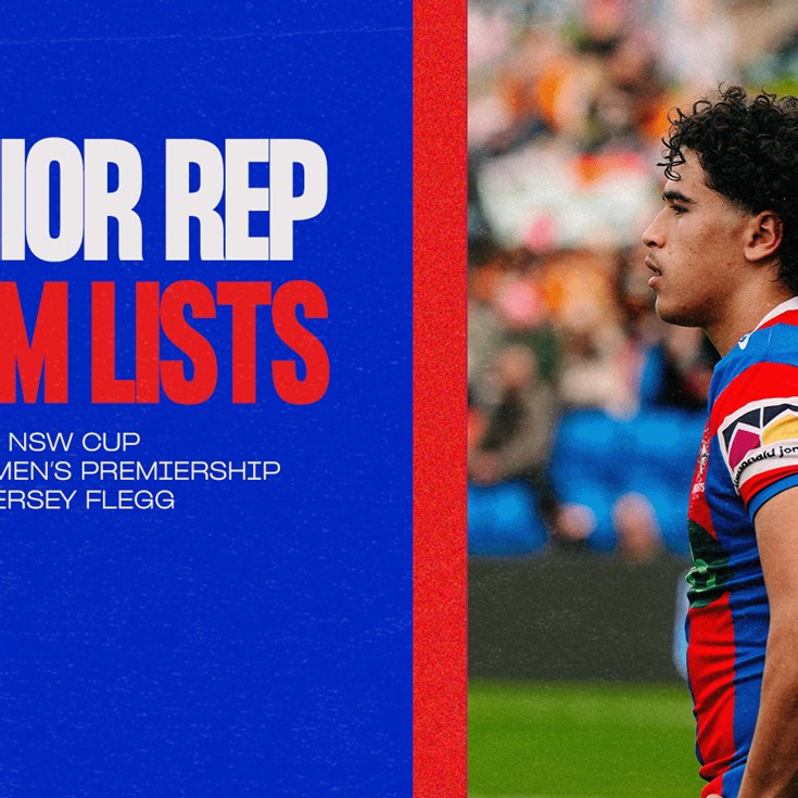 Senior Rep Team Lists | Round 23 & Round 8
