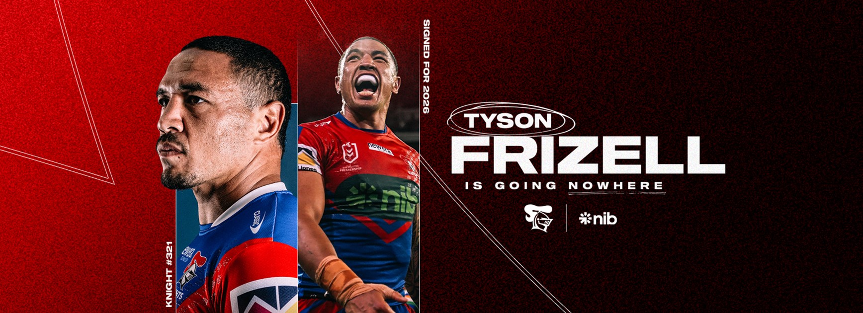 Frizell extends with Knights