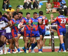 Knights complete Pre-Season Challenge with historic trial against Melbourne