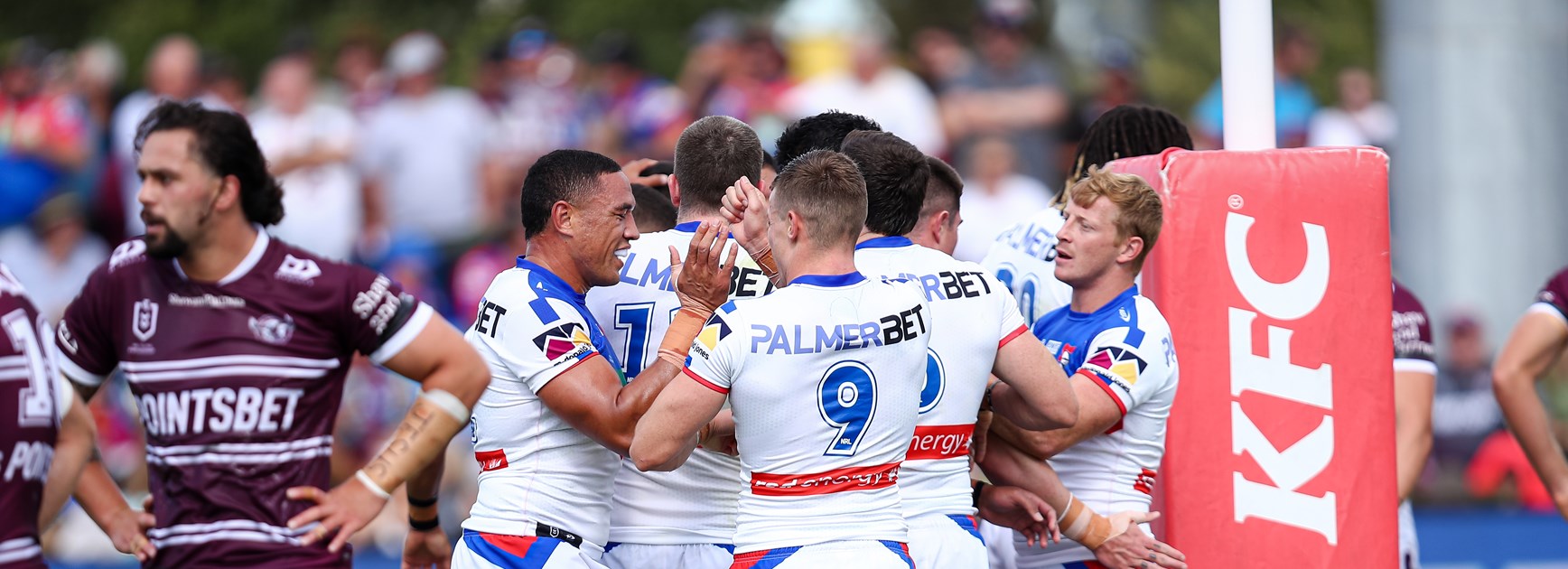 Knights and Manly draw after high-scoring thriller in Mudgee