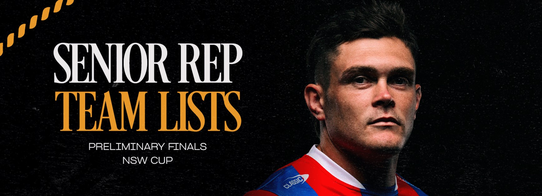 Senior Rep Team Lists | Preliminary Finals