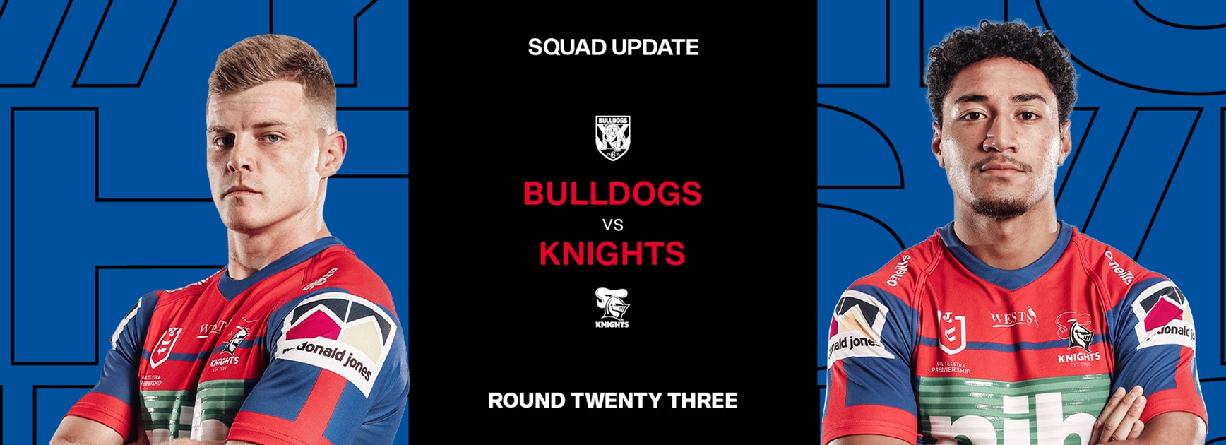 Update: Squad cut for Dogs clash