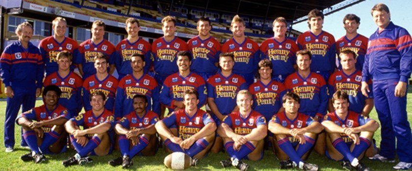 The 1989 Newcastle Knights.