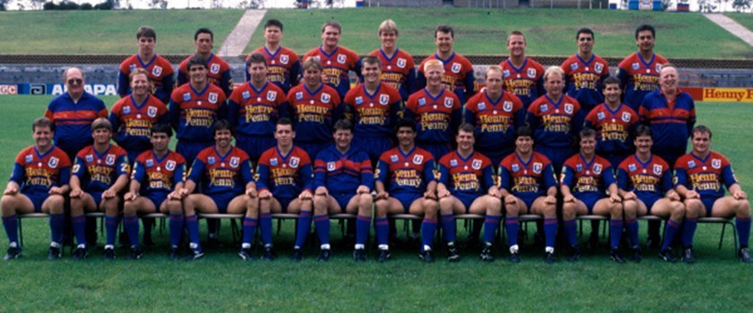The 1990 Newcastle Knights.