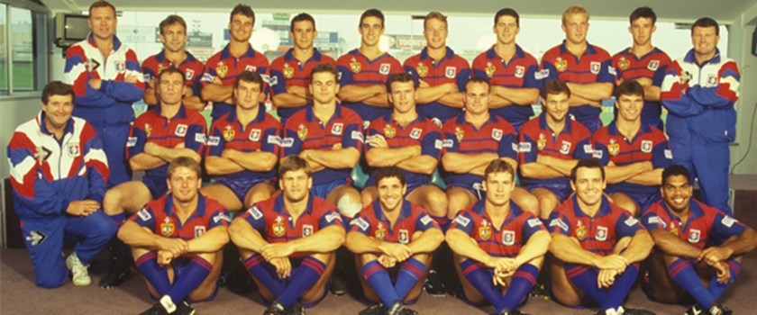 The 1995 Newcastle Knights.