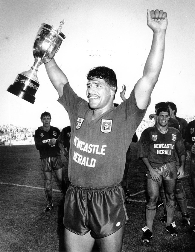 Sam Stewart, the Knights inaugural captain.