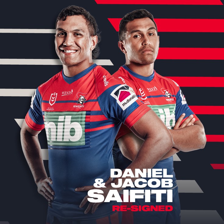 Saifiti brothers extend contracts with Knights