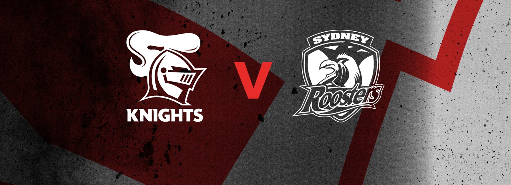 Knights v Roosters Gosford NRL trial team