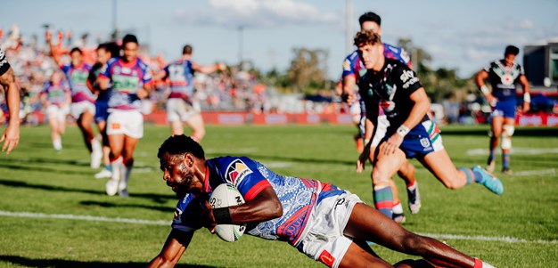 Knights fight back to earn win over the Warriors