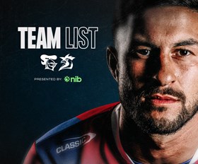 NRL Team List | Round 7 vs Roosters