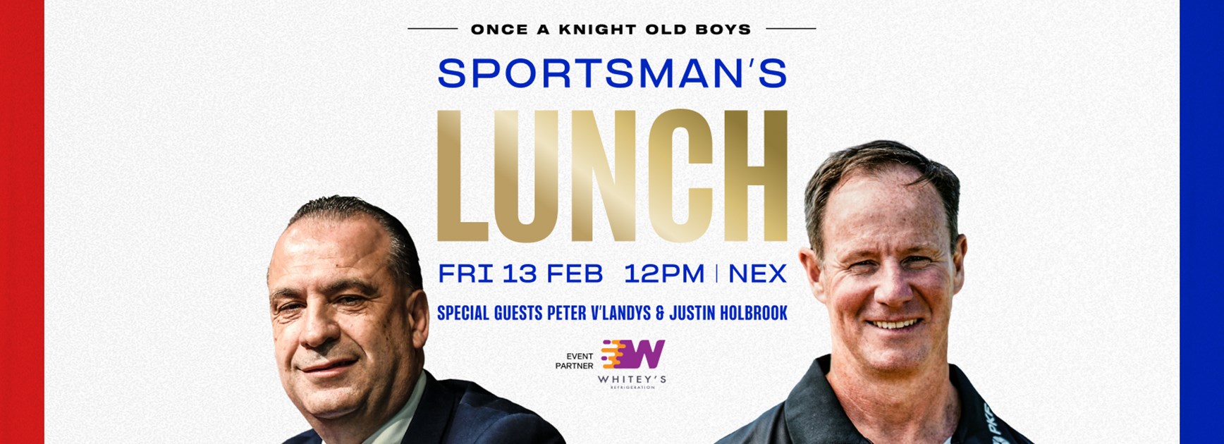 Lunch with Legends | Secure your seat now