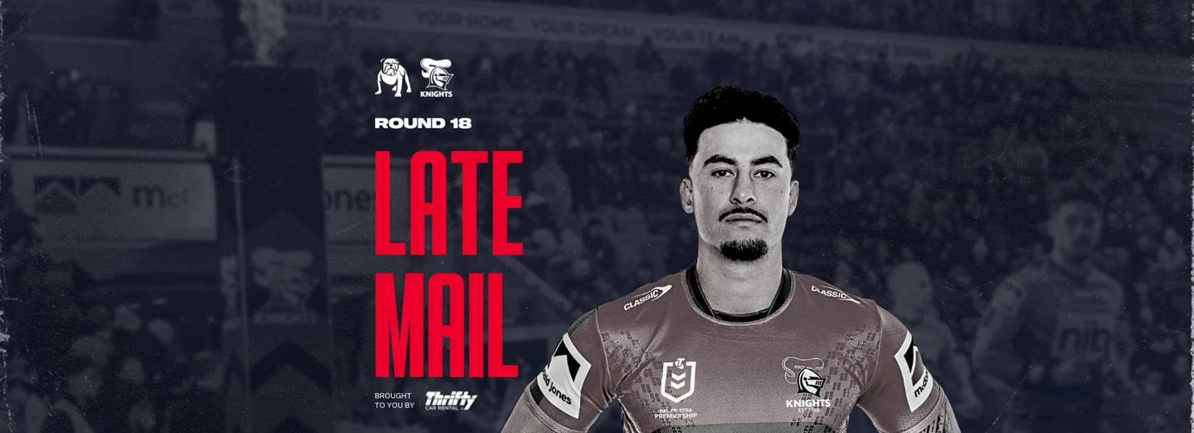 Late Mail: Late change in the forwards