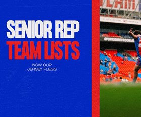 Senior Rep Team Lists | Round 22