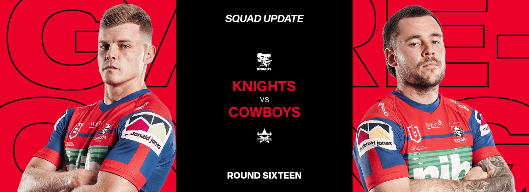 Squad Update: Round 16