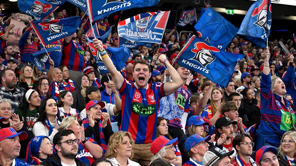 Sea of red & blue set to hit Accor as Knights fans rally