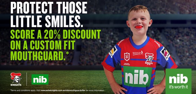 nib and Knights join forces to protect little smiles