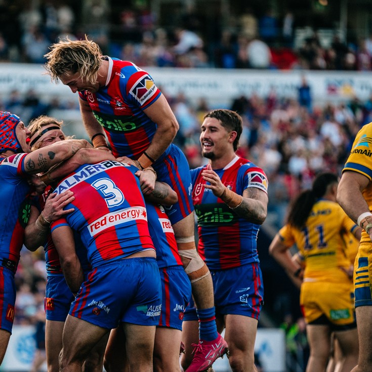 NRL.com wrap | Knights hang on for scrappy win over the Eels
