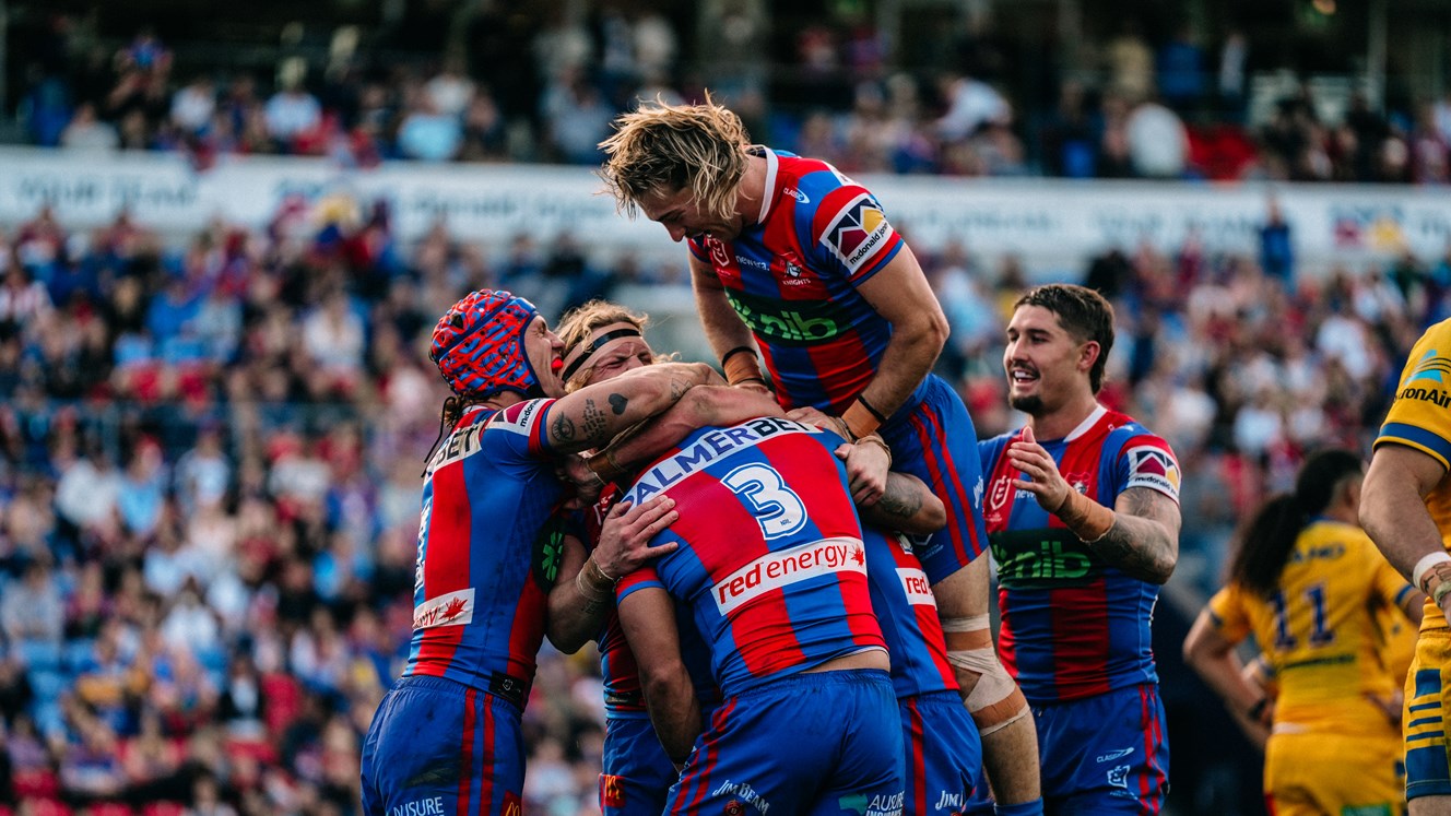 NRL.com wrap | Knights hang on for scrappy win over the Eels