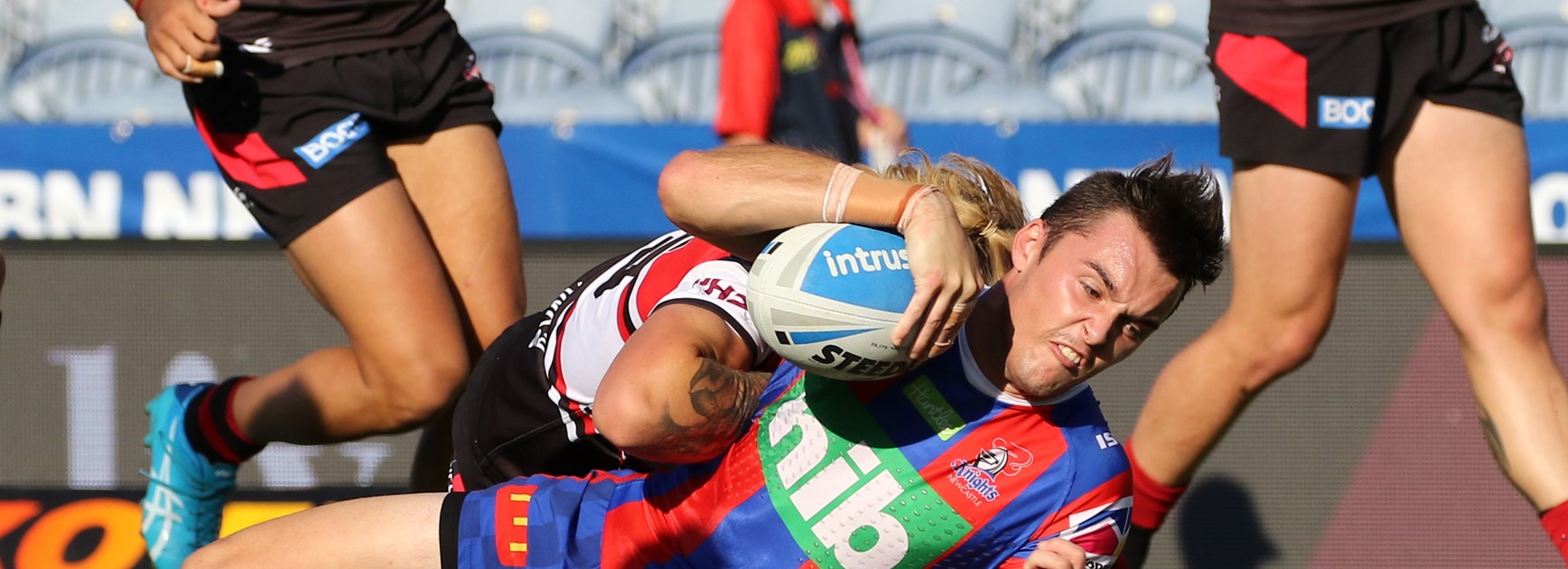 Captain Loughrey a loss for the Jersey Flegg Knights