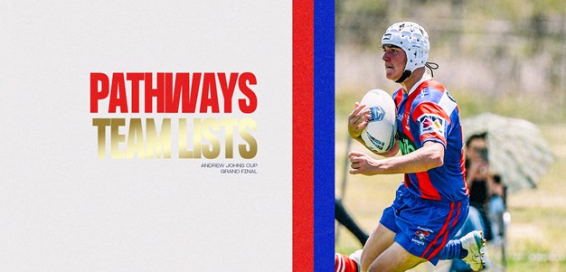 Andrew Johns Cup Grand Final Team List