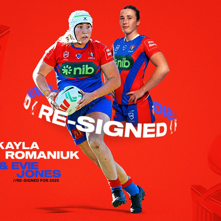 Knights lock in NRLW locals