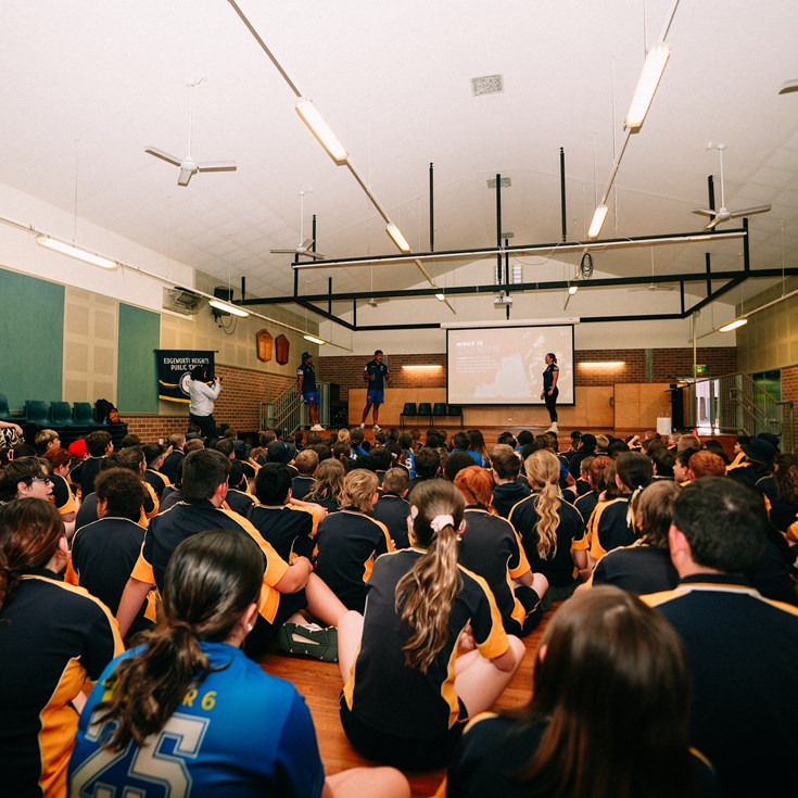 Knights deliver biggest ever School Blitz