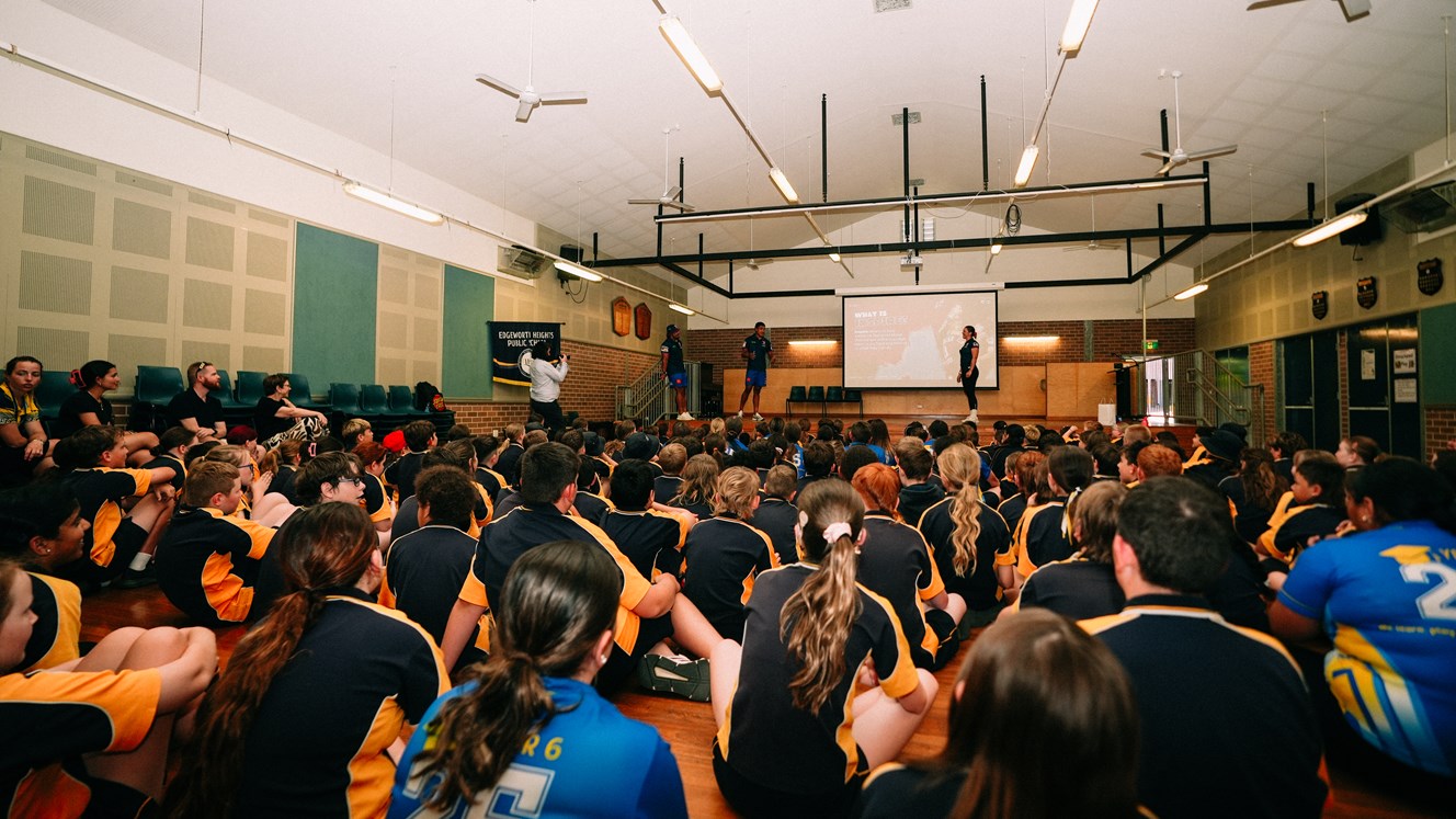 Knights deliver biggest ever School Blitz