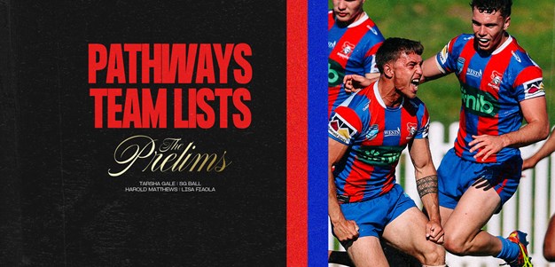 Pathways Team Lists | Preliminary Finals