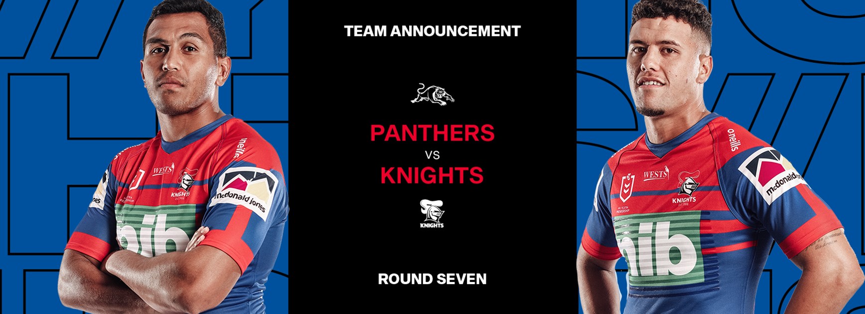 Panthers v Knights Round 7 NRL team list