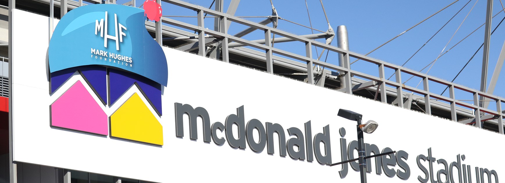 Giant Beanie takes over McDonald Jones Stadium