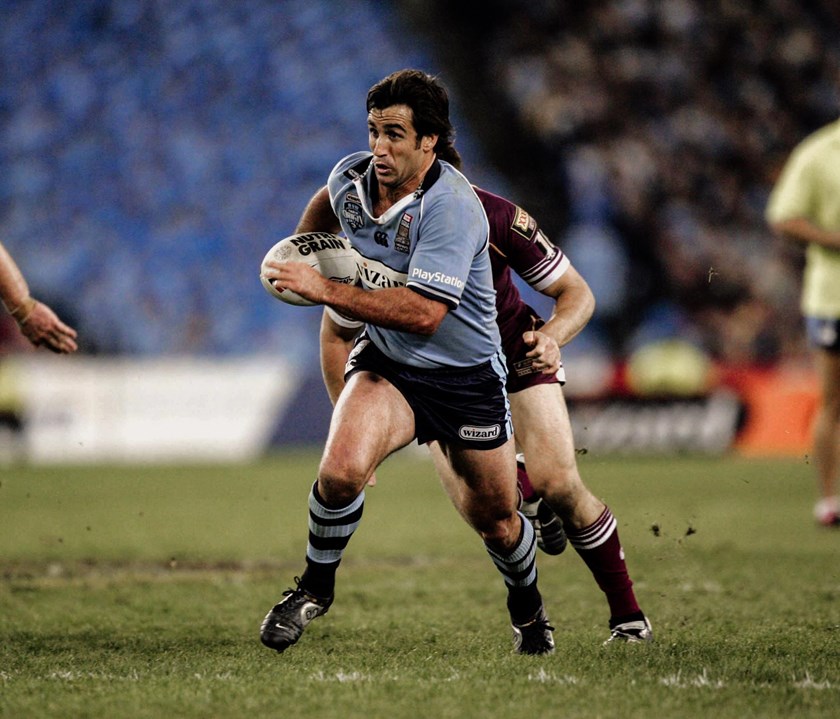 Andrew Johns made a triumphant comeback to the Origin arena in 2005 with an unforgettable Game II performance in Sydney.