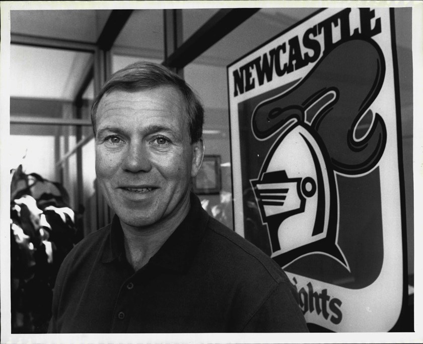 Malcolm Reilly became the first Knights coach to lead the club to a premiership in 1997.