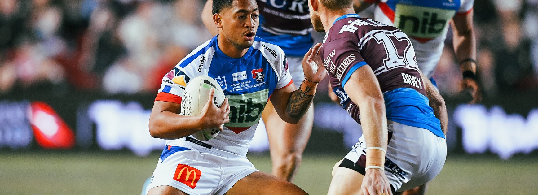 Knights defeated by the Sea Eagles on the road