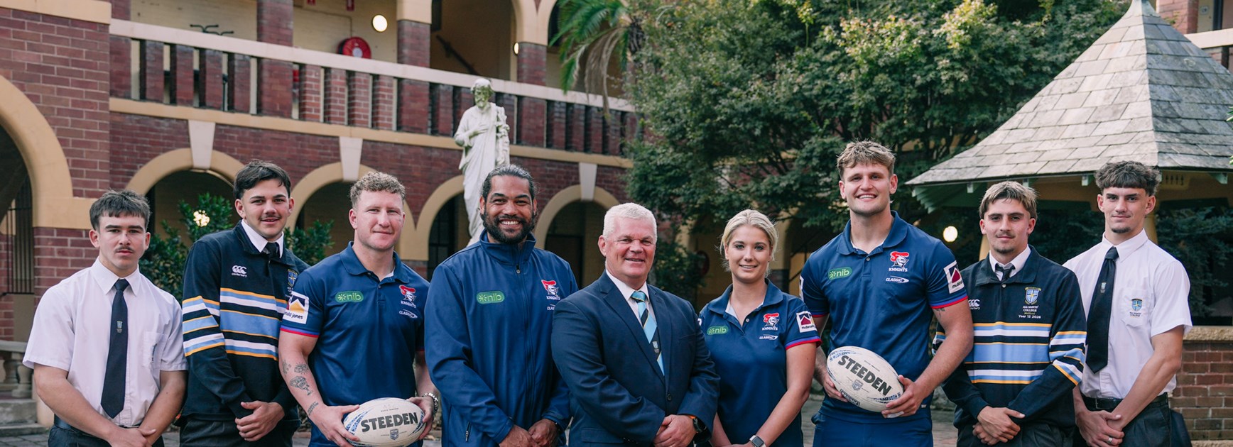 Knights formalise pathway partnership with All Saints Maitland