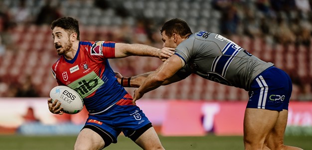 Knights finish all square with Bulldogs in first hit-out