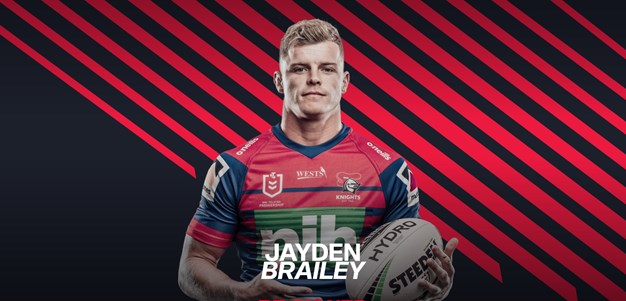 Jayden Brailey to stay at Newcastle Knights