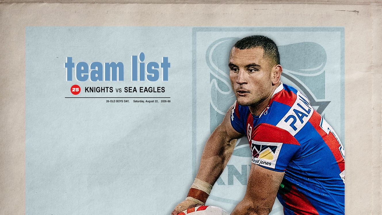 NRL Team List | Round 25