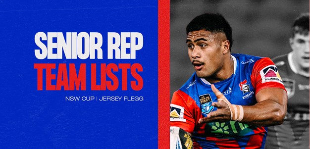 Senior Rep team lists | Round 2