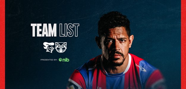 NRL Team List | Round 26