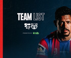 NRL Team List | Round 26