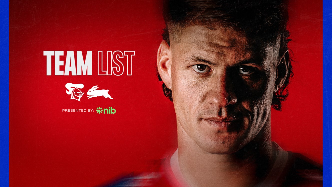 NRL Team List | Round 9 vs Rabbitohs