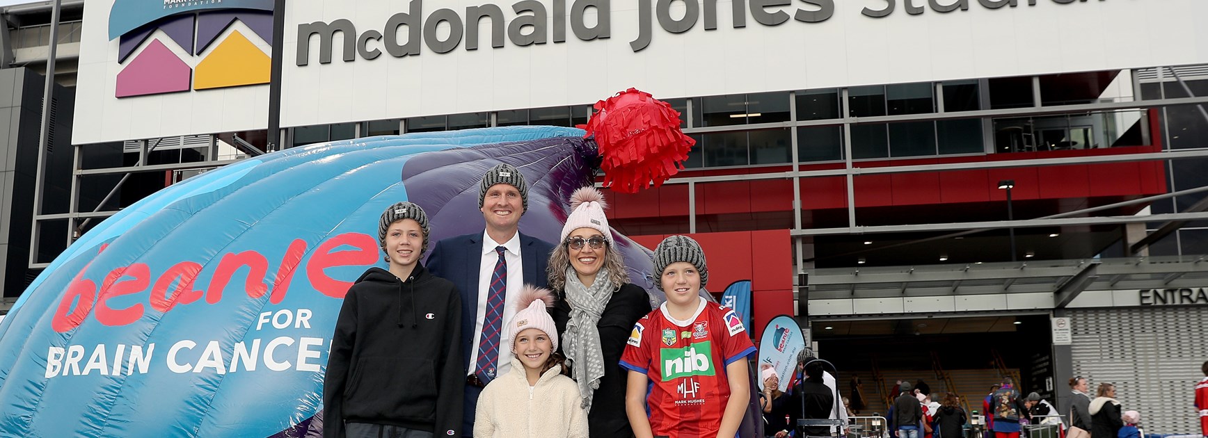 Hughes amazed by $3.1m Beanie For Brain Cancer Round windfall