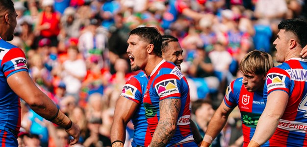 NRL.com Wrap: Knights hang on for thrilling home win