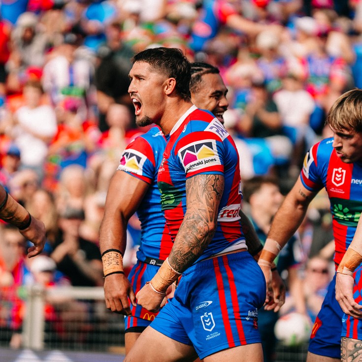 NRL.com Wrap: Knights hang on for thrilling home win