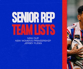Senior Rep Team Lists | Round 26 & Round 11