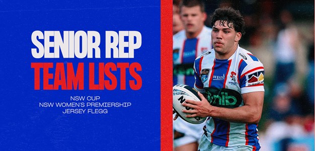 Senior Rep Team Lists | Round 17 & Round 3