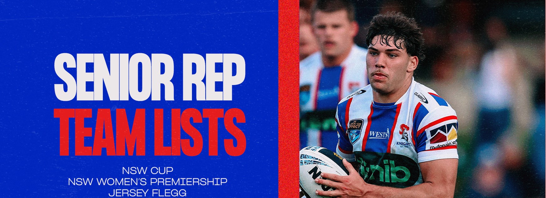 Senior Rep Team Lists | Round 17 & Round 3